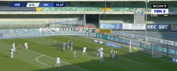 足球直播-【意甲】克鲁尼奇达洛特破门 AC米兰2比0维罗纳